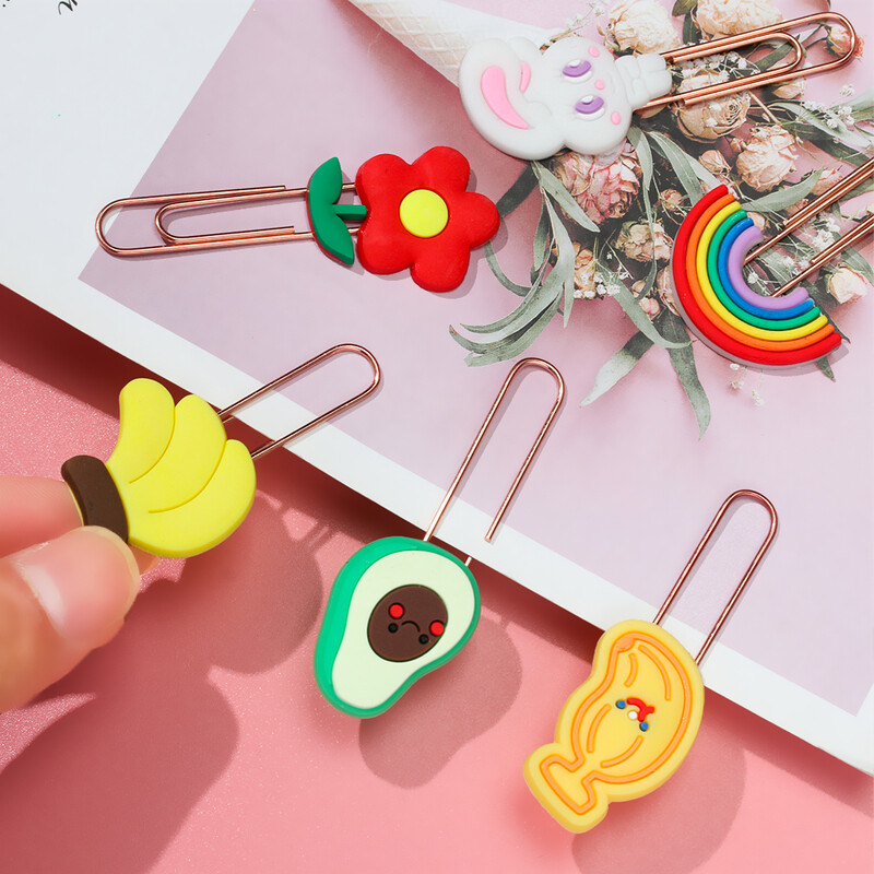 1 tk Armsad loomad Järjehoidjad lastele Armsad Panda raamatumärgid Paberiklambrid kooliõpetajatele Kontoritarvete Kingitus õpilastele kirjatarbed