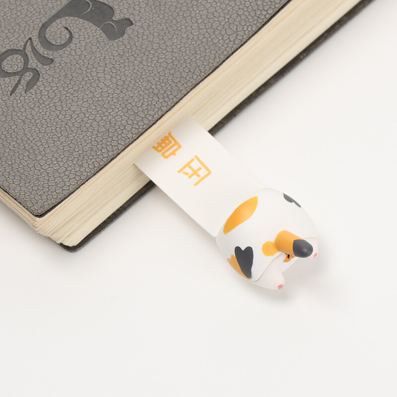 Knjižne oznake psećeg dupeta Crtić Životinjski stil DIY mačka Slatki poklon Školski pribor za djecu Djecu Smiješne ljupke tiskanice 14 cm