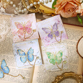 1 tk armas liblikas metallist järjehoidja Värviline pronksjas järjehoidja ketiga Kingitused raamatusõpradele Lugejatele Kirjanikele Sõbrad Täiskasvanud