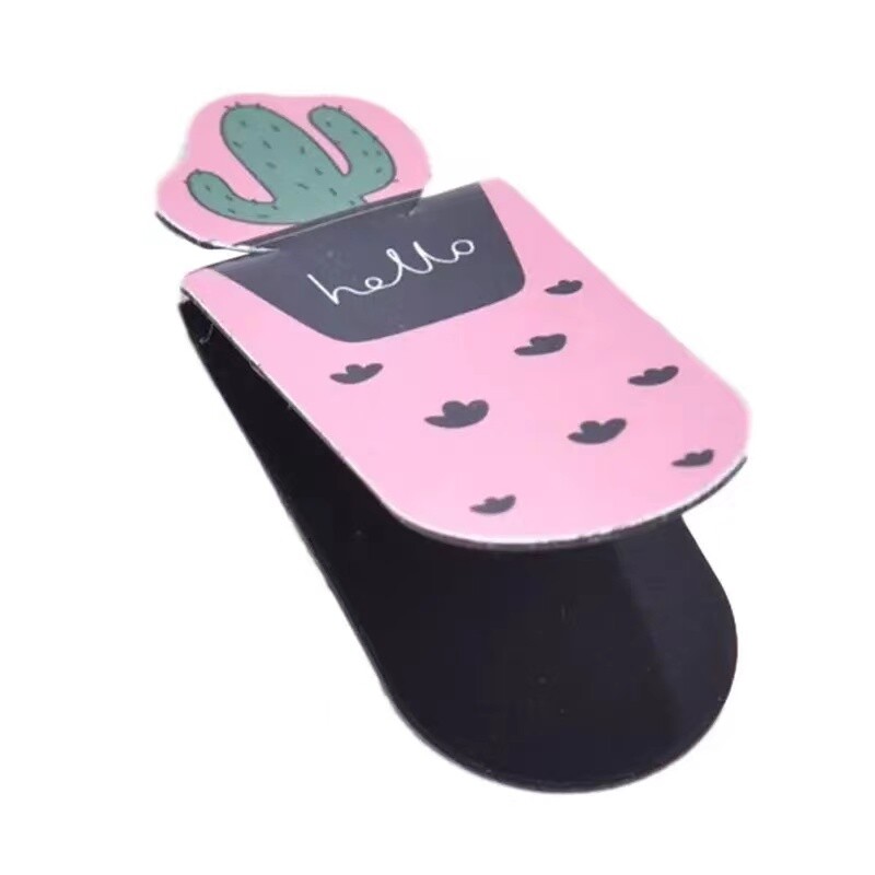 3 tk Värsked kaktused sukulentsed taimed magnetilised järjehoidjad raamatud lehe marker Õpilaste kirjatarbed Kooli kontoritarbed