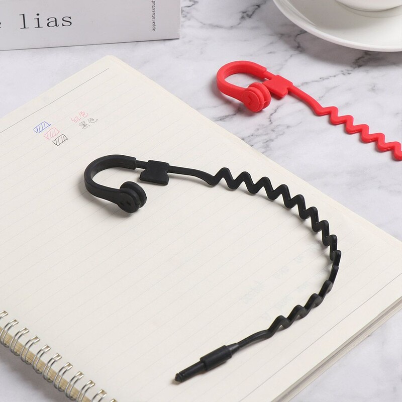 1PC 3D Austiņas Stila grāmatzīmes Silikona mūzikas austiņas Grāmatzīme Smieklīgi studentu skolas kancelejas piederumi bērniem dāvanu grāmatzīme