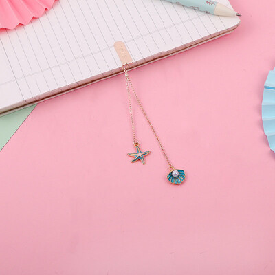 Ellen Brook 1 бр. Карикатура Русалка Училищни офис консумативи Подаръчни отметки Сладък Kawaii Забавни канцеларски материали