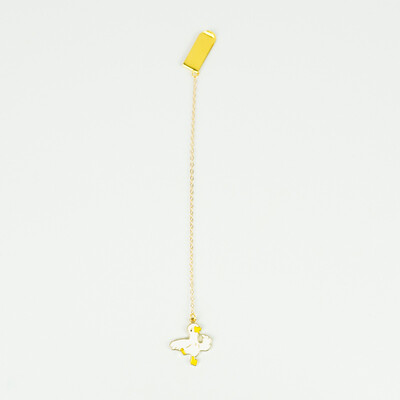 Duck Bookmarks for Books Kirjatarbed Uudsus Armas metallist Järjehoidja Multifilmi Raamatumarkerid Kooli kontoritarbed