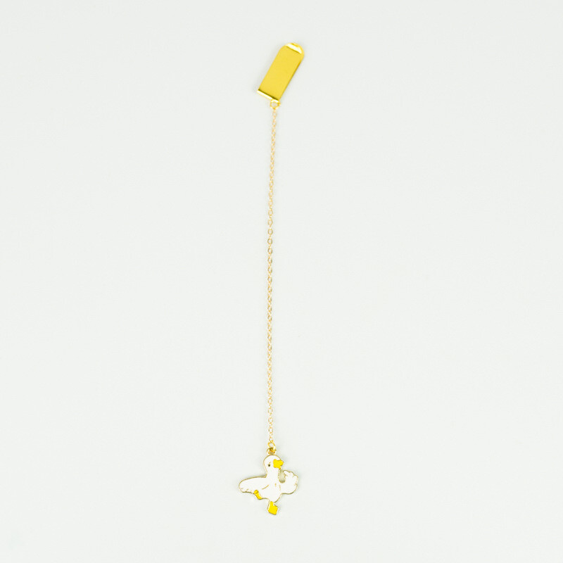 Duck Bookmarks for Books Kirjatarbed Uudsus Armas metallist Järjehoidja Multifilmi Raamatumarkerid Kooli kontoritarbed