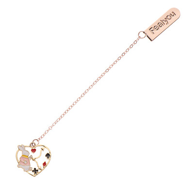 Loominguline multikas metallist ripats Järjehoidja Leheküljed Raamatuklipp Mark Virsik Armas südameripats Koolitarbed Kirjatarbed