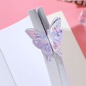 10Pcs/Pack Butterfly Design Oznaka Oznaka Stranica za čitanje Isječak Paginacije Oznaka Oznaka stranice knjige Uredski školski pribor
