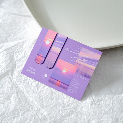 2tk/komplekt Fantaasiapilved Päike Kuu Magnetjärjehoidjad Õpilaste Raamatulehehoidja Lugemisesemed Korea kirjatarbed Kontoritarbed