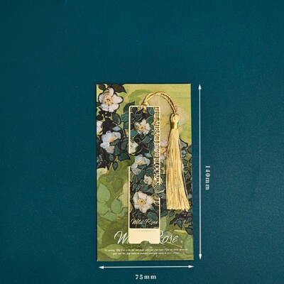 Saulespuķu zvaigžņota nakts grāmatzīmes grebums retro eļļas glezna doba grāmatas zīme bērniem lasīšanas piederumi atpakaļ uz skolu izlaiduma dāvana