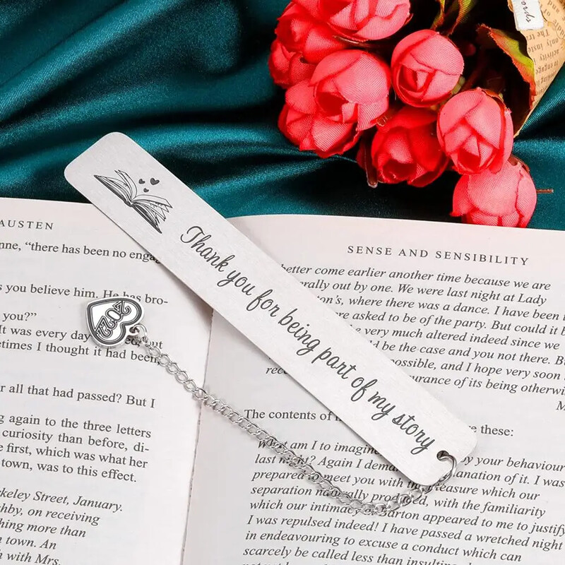 Alat za zabavnu knjigu od nehrđajućeg čelika Uredski marker za čitanje učenika Kreativni pribor za pisanje Rođendanske oznake za Dan učitelja