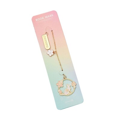 1 tk armas jänes järjehoidja metallist õõnes raamatulehe lehekülgedel peen raamatuklamber kaasaskantav raamatulehe marker