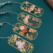 Õõneskassi järjehoidja Lilled Tutid Metallist lugemine Järjehoidja Hiina stiil mood Hiina stiil Järjehoidjad Tudengite kirjatarbed