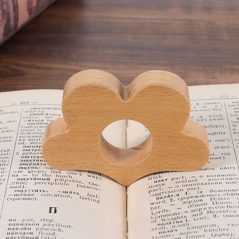 Medinė nykščio žymė viena ranka Skaitymo žiedas nykščio knygos pagalbinės knygos puslapio laikiklis Puslapis Versti fiksuotas skaitymo įrankių žymes