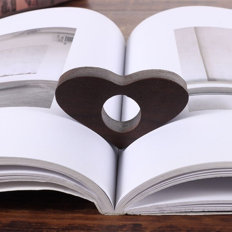 Medinė nykščio žymė viena ranka Skaitymo žiedas nykščio knygos pagalbinės knygos puslapio laikiklis Puslapis Versti fiksuotas skaitymo įrankių žymes