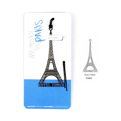 1 tk metallist järjehoidja Londoni Elizabeth Eiffeli torni vabadussammas marker Raamat Metallist järjehoidja kirjaklambrid kontoritarbed