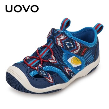 Little Kids Shoes Fashion Παπούτσια με κλειστά δάχτυλα 2024 New Arrival Style Sock Style ανθεκτική λαστιχένια σόλα Σανδάλια για αγόρια και κορίτσια #23-28