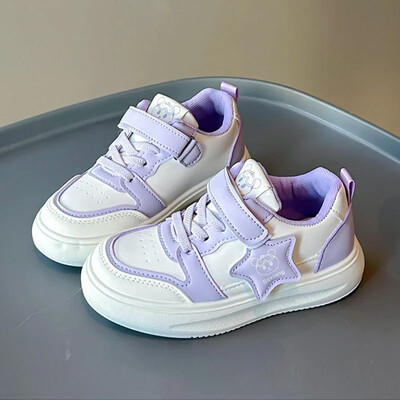 Djevojčice Four Seasons Ležerna obuća Dječja sportska obuća za daske Korejske višeslojne trendi moderne tenisice za trčanje Meke protiv klizanja