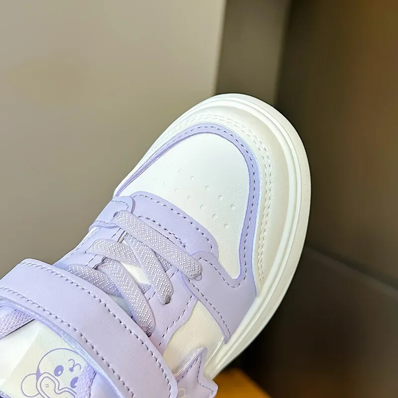 Djevojčice Four Seasons Ležerna obuća Dječja sportska obuća za daske Korejske višeslojne trendi moderne tenisice za trčanje Meke protiv klizanja