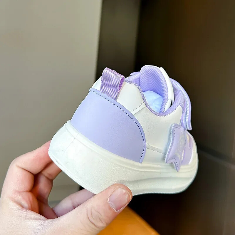 Djevojčice Four Seasons Ležerna obuća Dječja sportska obuća za daske Korejske višeslojne trendi moderne tenisice za trčanje Meke protiv klizanja