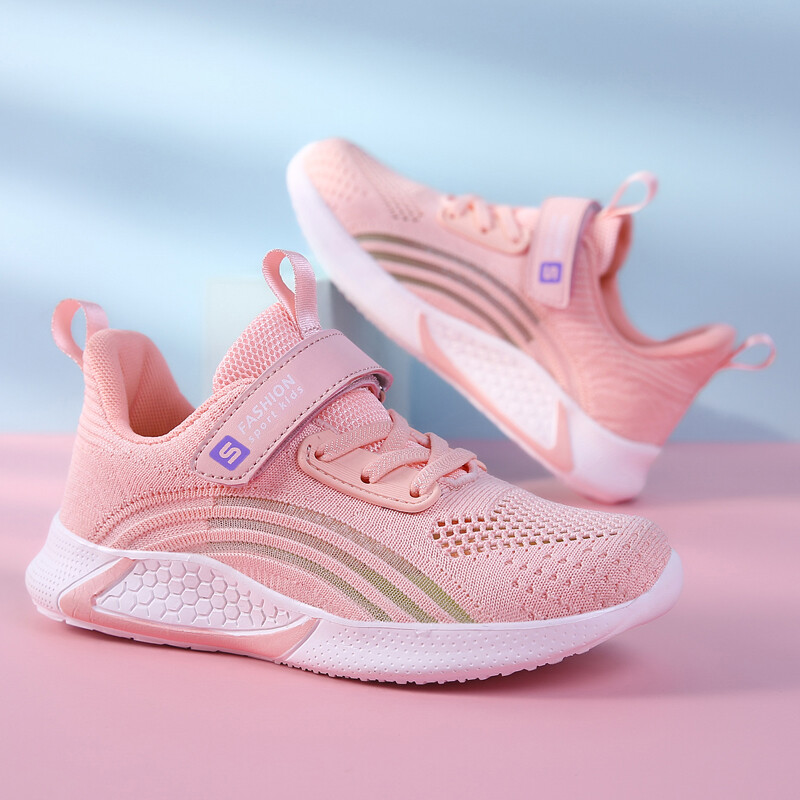 2023 Tüdrukute vabaajajalatsid Laste valged võrktossud Tudengile Lastele Suvised Sokid Jalatsid Mood Laste Spordijalatsid Jooksusügis