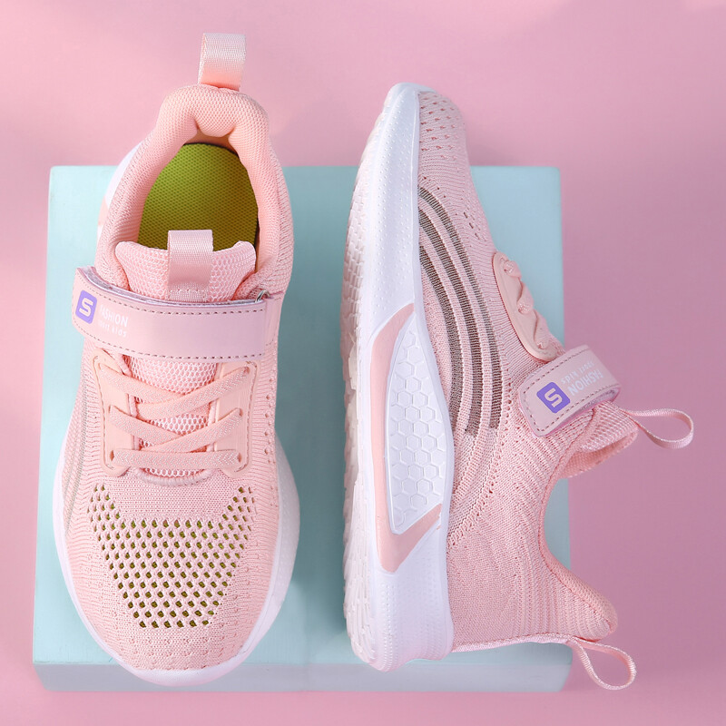 2023 Tüdrukute vabaajajalatsid Laste valged võrktossud Tudengile Lastele Suvised Sokid Jalatsid Mood Laste Spordijalatsid Jooksusügis