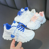 Suvine/sügis beebitüdrukute vabaaja tossud õpilastele, ilusad hingavad spordialad, mugavad väikelaste kingad