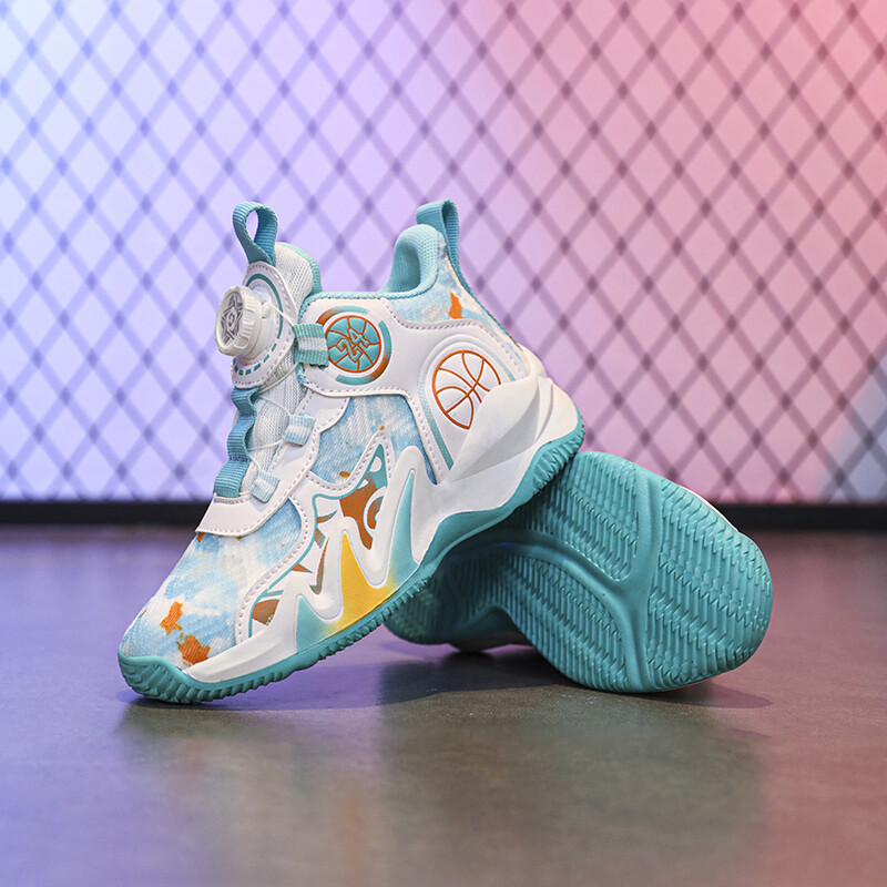 Uued võrkkangast hingavad pöörlevad pandlad trendikad noorte uued spordijalatsid lastele, võrkkangast hingavad, libisemisvastased ja kulumiskindlad