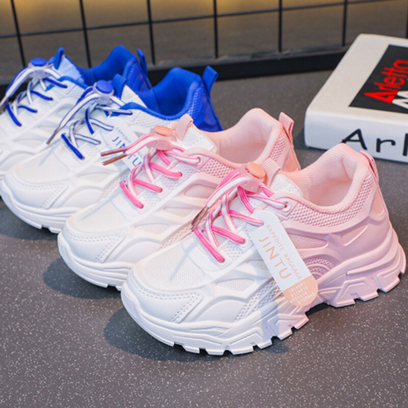 Laste tossud poistele, tüdrukutele, võrkkangast hingavad vabaaja jooksujalatsid Lastele väikelapsele kevadsügis, pehme tallaga tossud