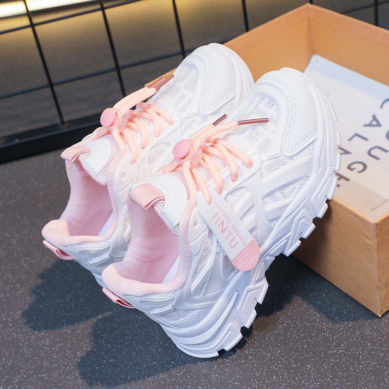 Tenisice za djevojčice 2024. Dječja ležerna obuća Dizajnerske tenisice s mrežastom platformom za tenis od 6 do 12 godina Dječja sportska obuća za djevojčice