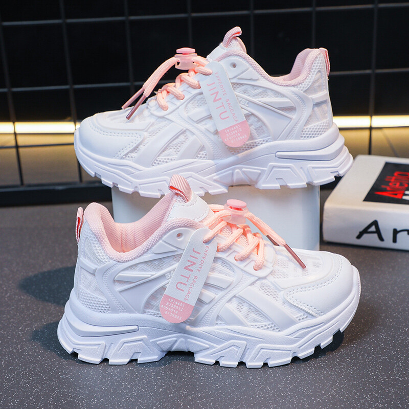 Tenisice za djevojčice 2024. Dječja ležerna obuća Dizajnerske tenisice s mrežastom platformom za tenis od 6 do 12 godina Dječja sportska obuća za djevojčice