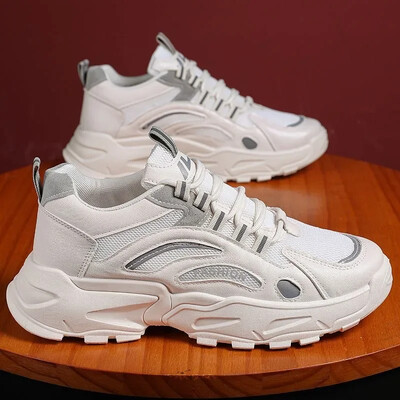 Noi pantofi sport casual pentru tată pentru bărbați pantofi la modă pantofi pentru bărbați pantofi pentru bărbați cu platformă respirabilă Tenis Masculino