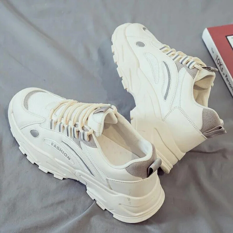 Noi pantofi sport casual pentru tată pentru bărbați pantofi la modă pantofi pentru bărbați pantofi pentru bărbați cu platformă respirabilă Tenis Masculino