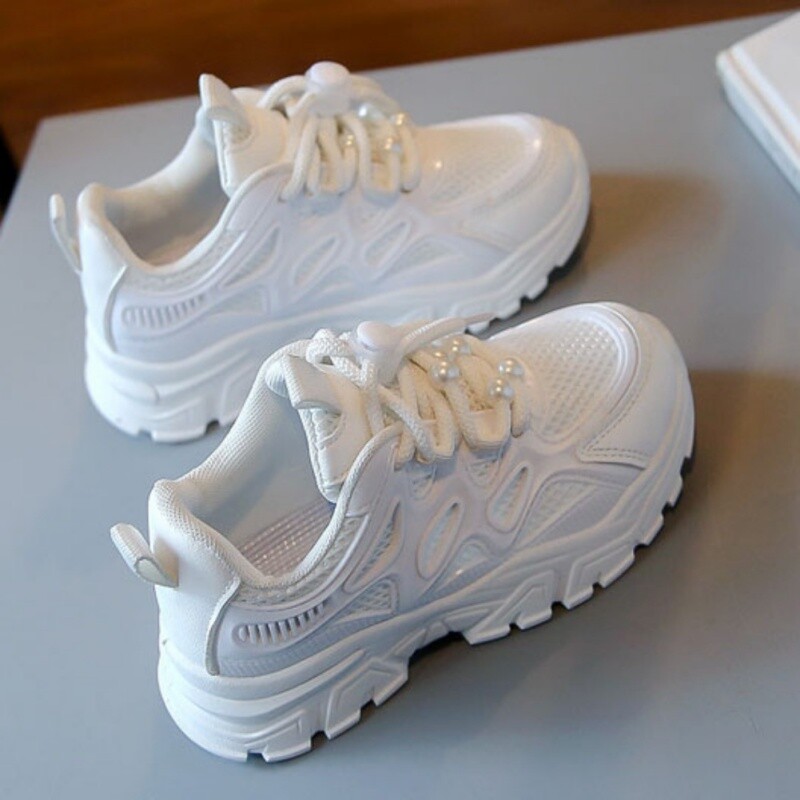 Pantofi pentru fete pentru copii, mov deschis, plasă respirabilă, pantofi de alergat pentru fete, pantofi de alergare pentru copii, pantofi ocazionali pentru copii, pantofi pentru fete