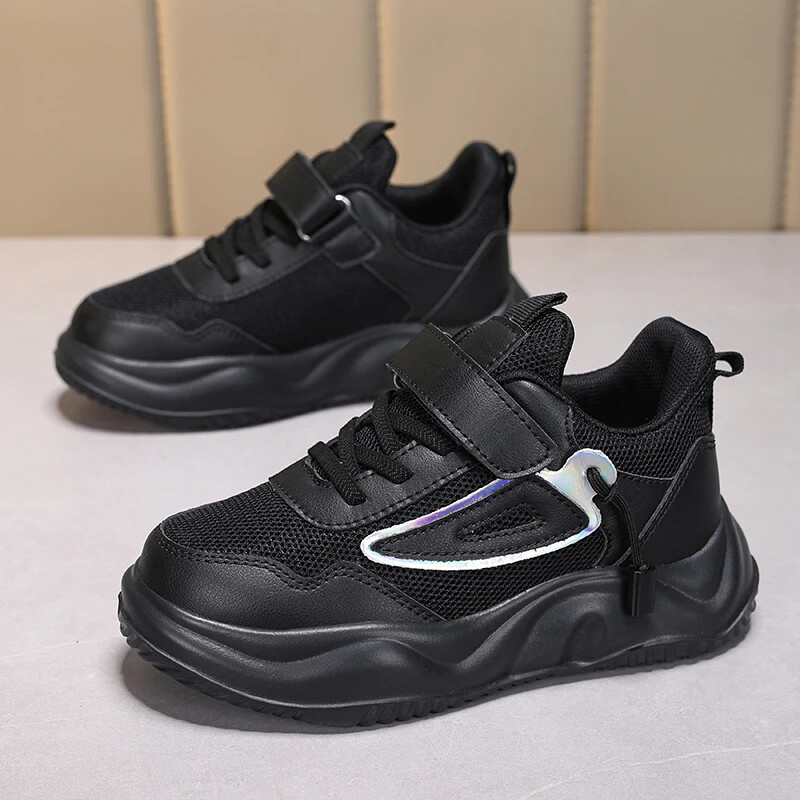 Спортни обувки Баскетболни Детски обувки за бягане Момичета Момчета Училищни пролетни мрежести модни ежедневни спортни дишащи неплъзгащи се