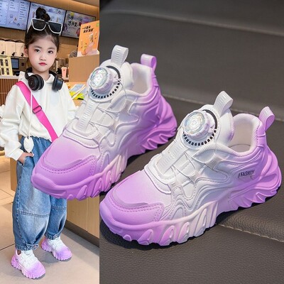 2024 Lastespordijalatsid Laste vabaaja jooksujalatsid poistele Tüdrukutele Moodsad tossud Kevad-sügis libisemisvastased pehmed jalanõud