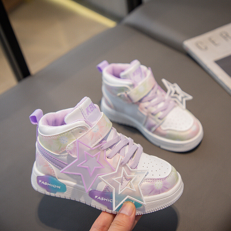 Kevadised lastejalatsid Moodsad klassikalised libisemiskindlad lastetossud, 2024. aasta sügis, uued jalutusjalatsid tüdrukutele vabas õhus