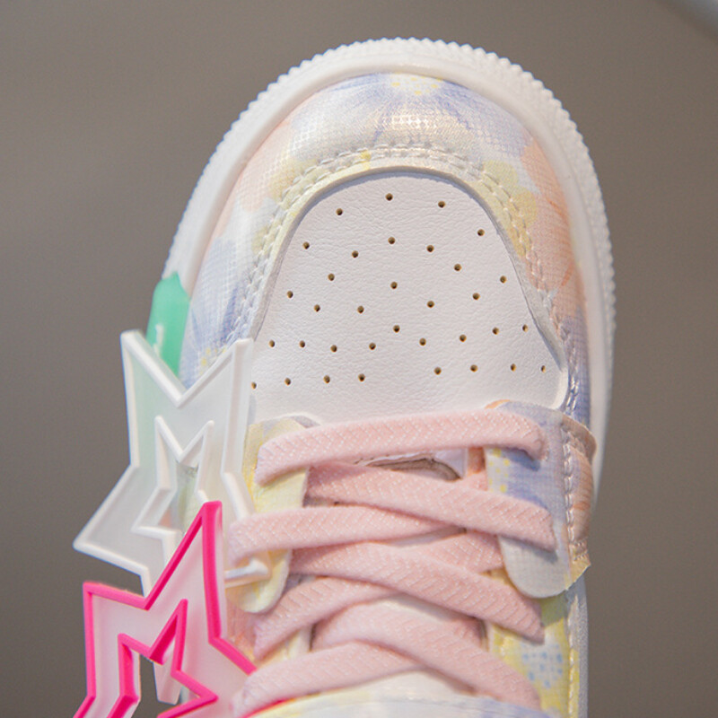 Kevadised lastejalatsid Moodsad klassikalised libisemiskindlad lastetossud, 2024. aasta sügis, uued jalutusjalatsid tüdrukutele vabas õhus