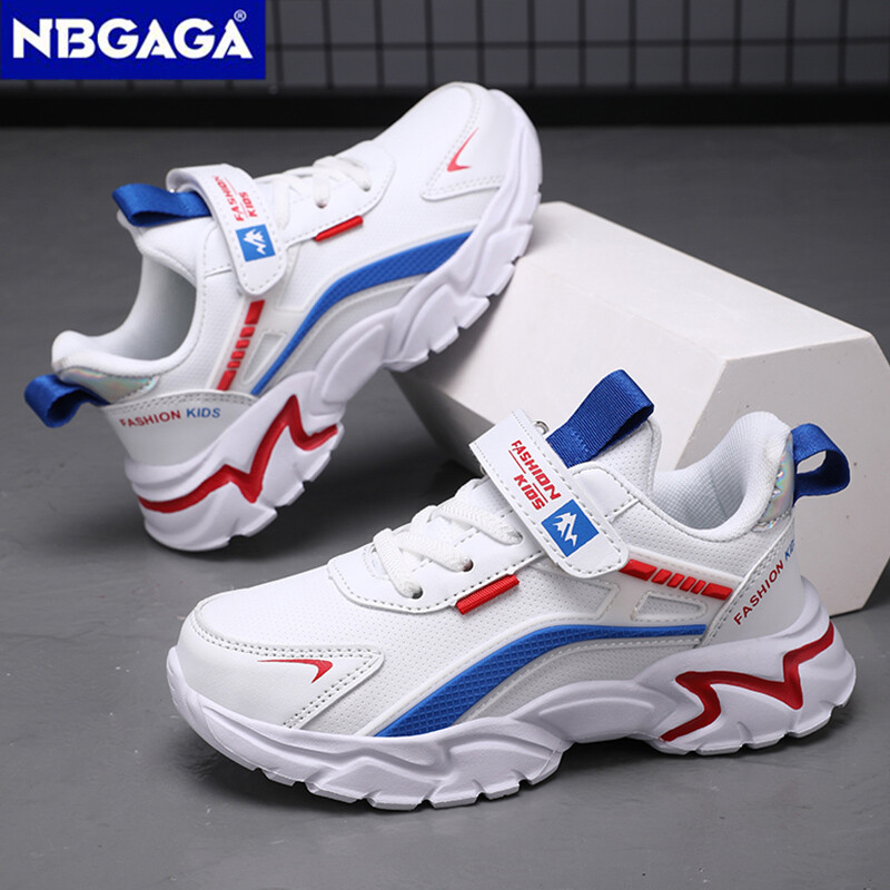 Kožne dječje tenisice Sportska djeca Dječaci Djevojčice Ležerna obuća Prozračna neklizajuća školska obuća za hodanje