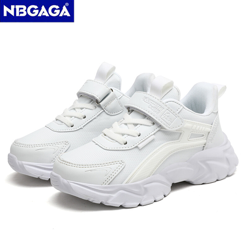 Kožne dječje tenisice Sportska djeca Dječaci Djevojčice Ležerna obuća Prozračna neklizajuća školska obuća za hodanje