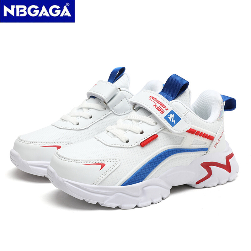 Kožne dječje tenisice Sportska djeca Dječaci Djevojčice Ležerna obuća Prozračna neklizajuća školska obuća za hodanje