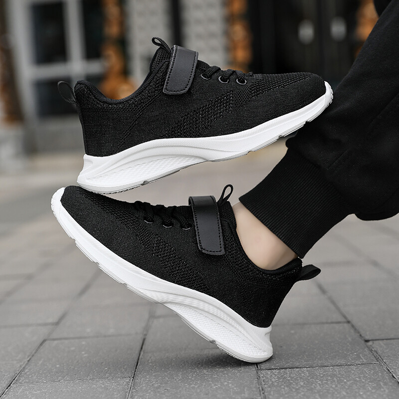 Trend roosad lillad laste tossud suvised kootud hingavad laste tossud poistele Mood vabaaja kerged spordijalatsid tüdrukutele