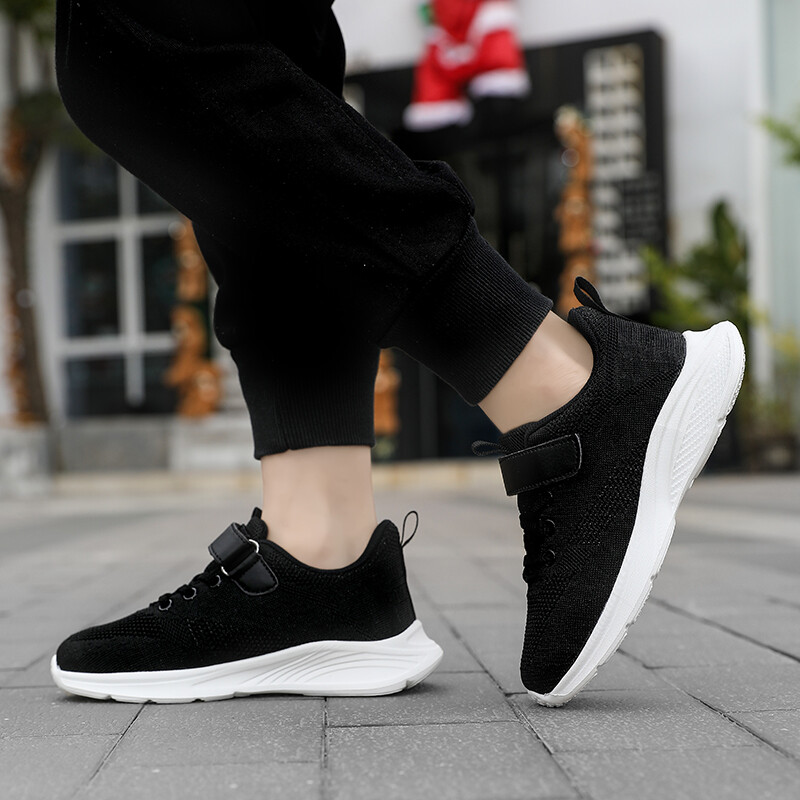 Trend roosad lillad laste tossud suvised kootud hingavad laste tossud poistele Mood vabaaja kerged spordijalatsid tüdrukutele