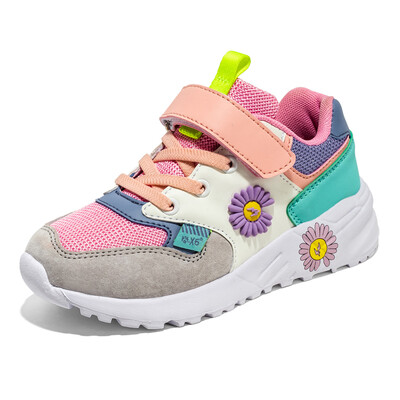 Trendikad lastejalatsid Tüdrukutele Tennis Roosad tossud Õuejooksujalatsid Libisemiskindlad koolispordijalatsid Hingavast võrgust mugavad jalanõud