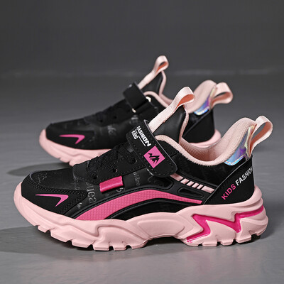 Brändi laste spordijalatsid õues mugavad jooksujalatsid Tüdrukutele veekindlad tossud Tenis Infantil roosad libisemisvastased lastejalatsid