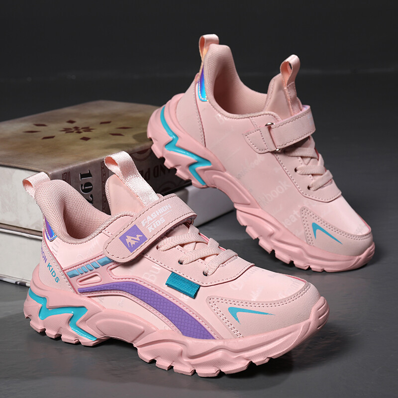 Brändi laste spordijalatsid õues mugavad jooksujalatsid Tüdrukutele veekindlad tossud Tenis Infantil roosad libisemisvastased lastejalatsid