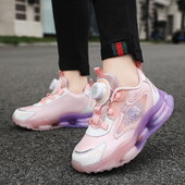 Παιδικά παπούτσια 2023 Φθινοπωρινό περιστροφικό κουμπί που αναπνέει για κορίτσια για εφήβους Παπούτσια αθλητικά παπούτσια Φοιτητικά παπούτσια για τρέξιμο