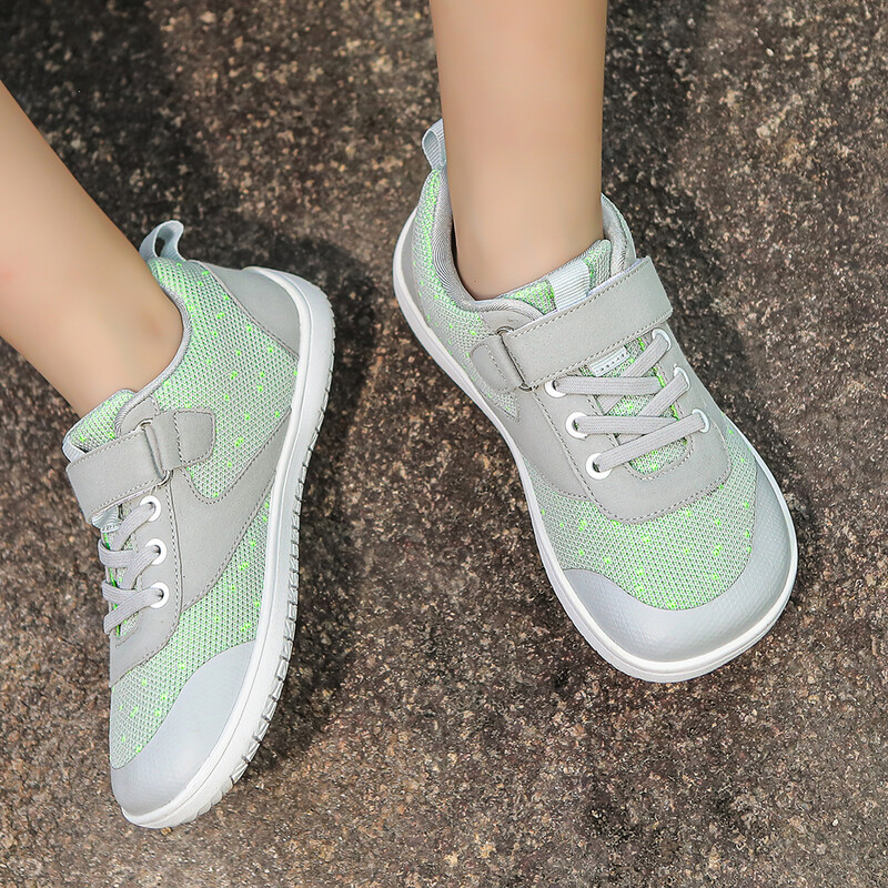 Laste laiad paljajalu kingad poisid tüdrukud tossud loomulikult sörkivad jalanõud väikelapsele väikesele suurele lapsele pehmed kõndimisjalatsid jooksutossud