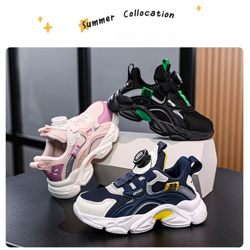 Tide Trend meitenes zēniem bērnu vasaras kedas elpojošas bērnu vieglas tenisa sporta skriešanas apavi pusaudžu studentiem