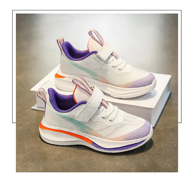 Pantofi copii alergare fete băieți școală sport ocazional tenis pantofi baschet aer în aer liber plasă vară pantofi copii anti-alunecare