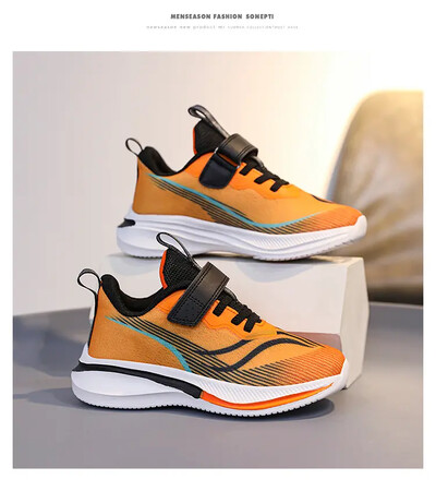 Pantofi copii alergare fete băieți școală sport ocazional tenis pantofi baschet aer în aer liber plasă vară pantofi copii anti-alunecare