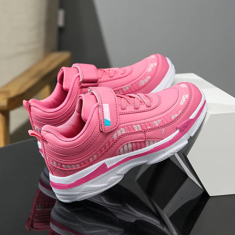 Pantofi sport pentru fete roz Pantofi de alergare impermeabili Pantofi copii Tenis Infantil Respirabil Anti-alunecare Pantofi copii Sapato Infantil